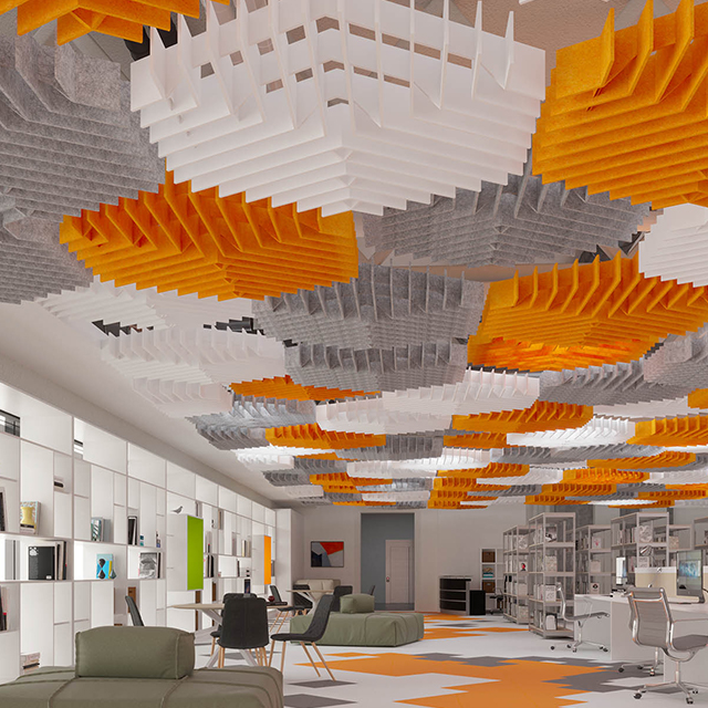 Módulos de Teto Acústico Criar