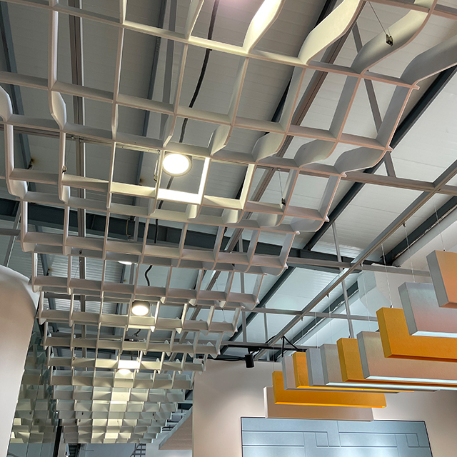 Teto Acústico Ondulado