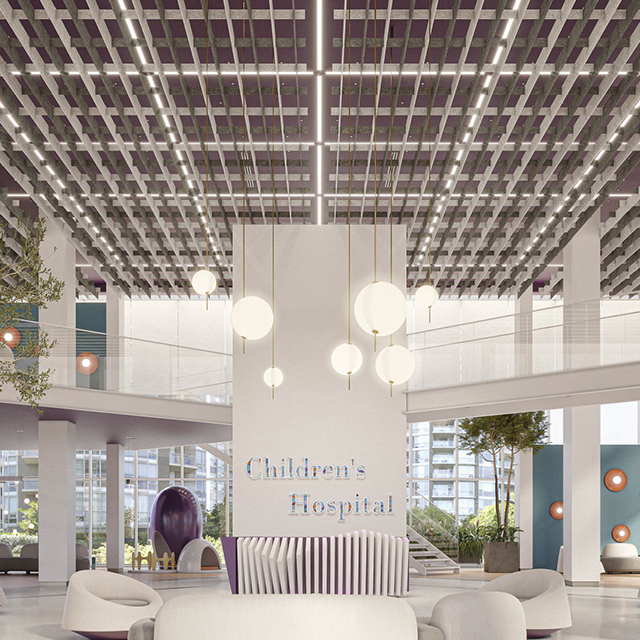 Painel acústico vertical