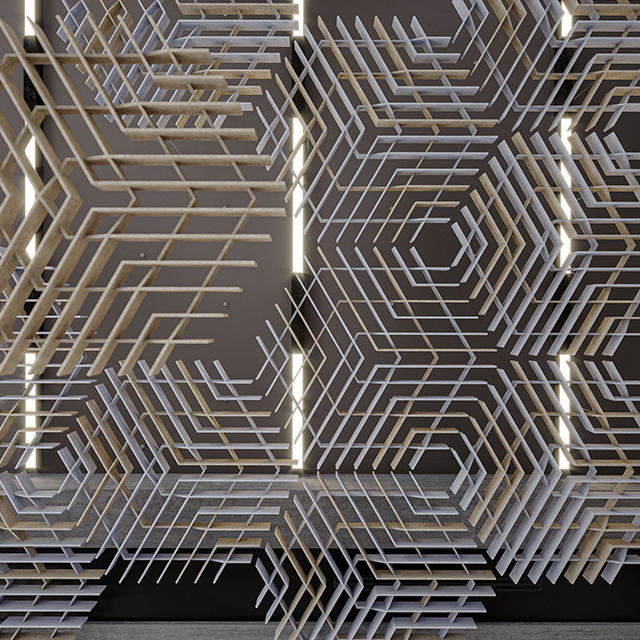 Módulos de Teto Acústico Criar