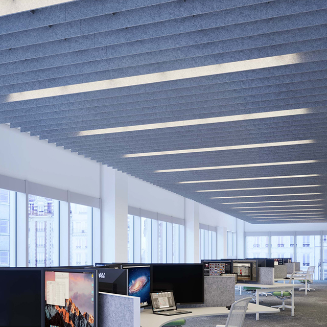 Painel acústico vertical