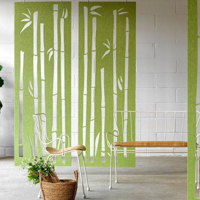 Painéis acústicos de quebra-cabeça