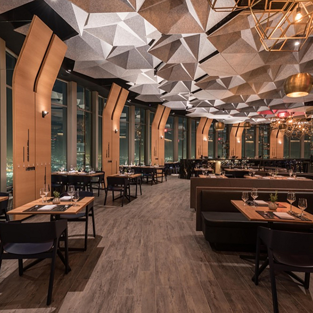 Nova cobertura de teto de proteção contra incêndio criativa