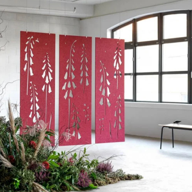 Painéis acústicos de quebra-cabeça